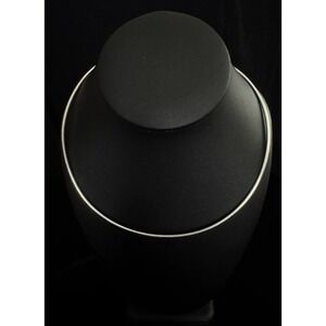 Sterling Silver Snake Chain Necklace 18" 11g Milor Italy 925